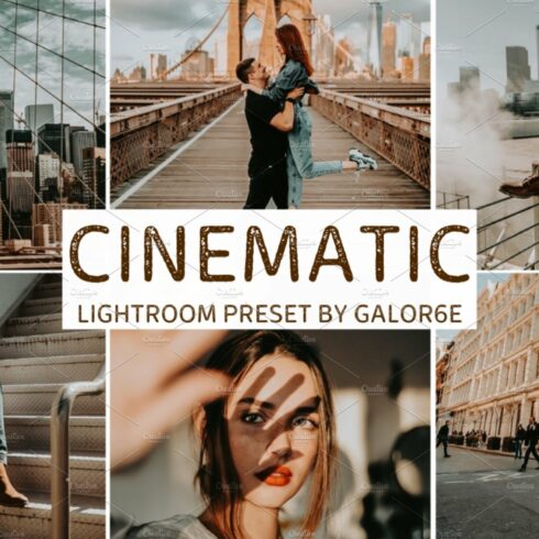 Lightroom Preset CINEMATIC - GALOR6Ecover image.