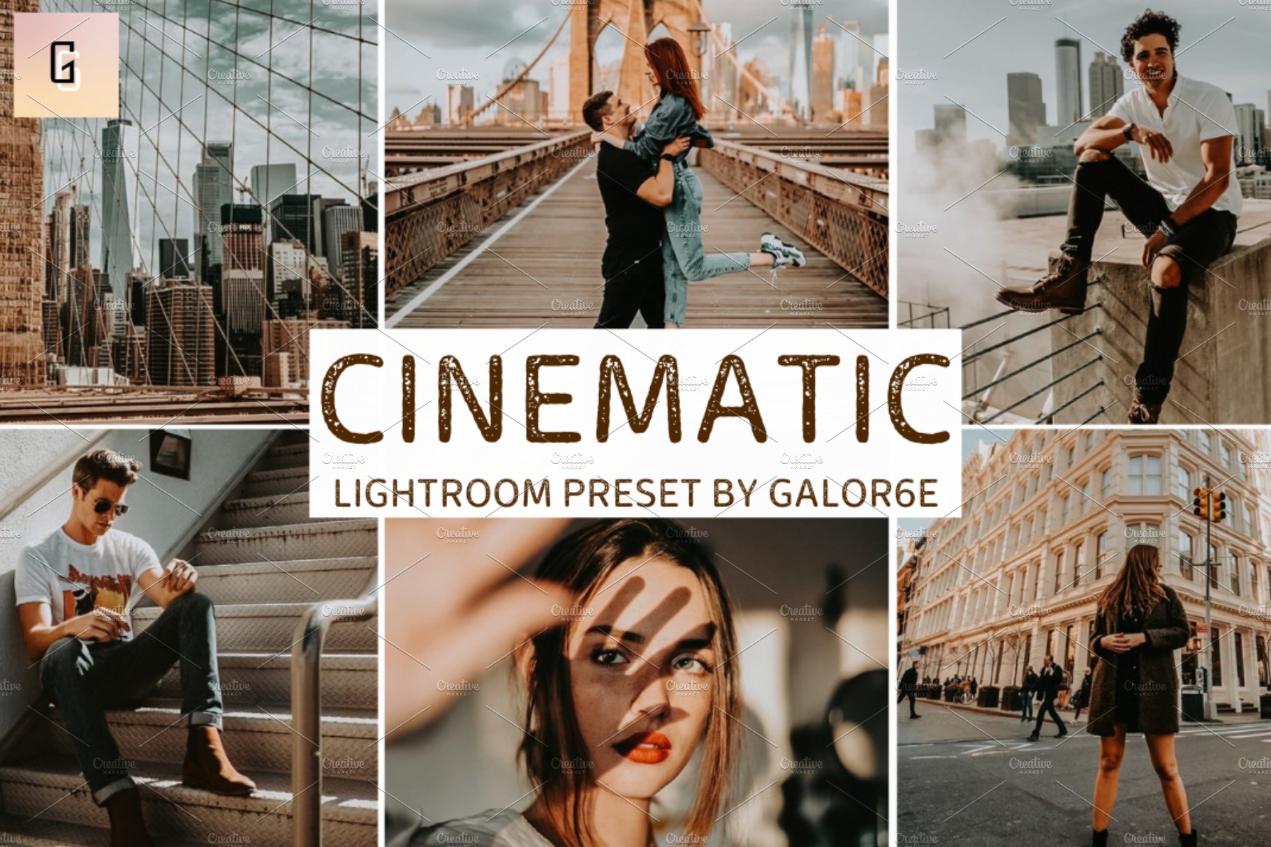 Lightroom Preset CINEMATIC - GALOR6Ecover image.