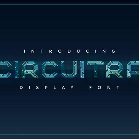 Circuitra Color Font cover image.