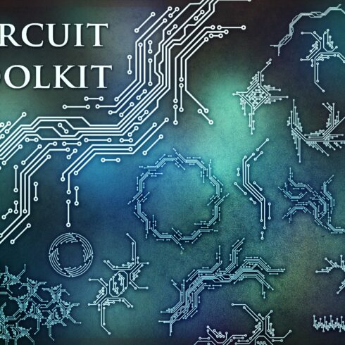 Circuit Toolkit(SVG/PNG/EPS/ABR)cover image.