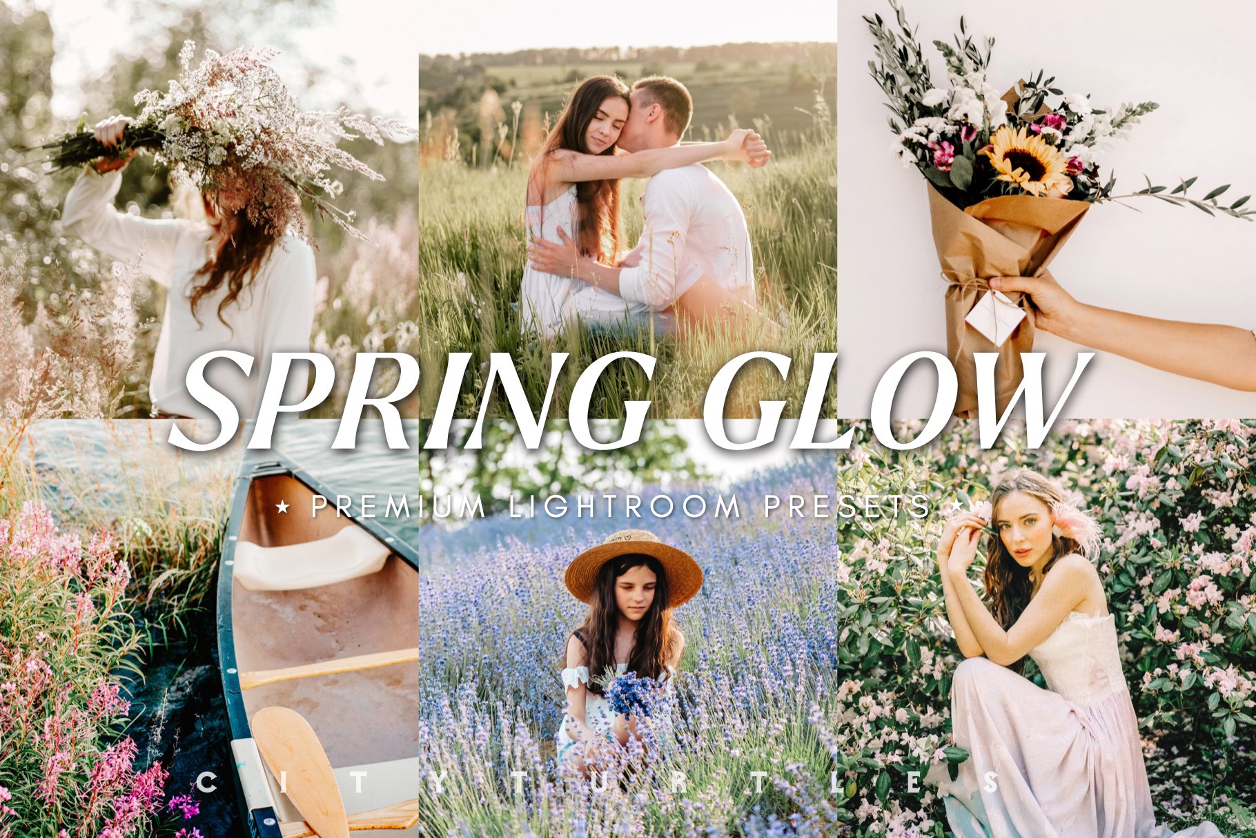 SPRING GLOW Lightroom Presetscover image.