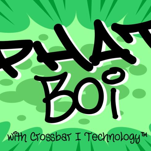 Phat Boi - street graffiti font cover image.