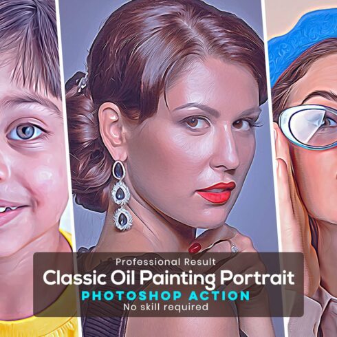 Classic Oil Painting Portraitcover image.