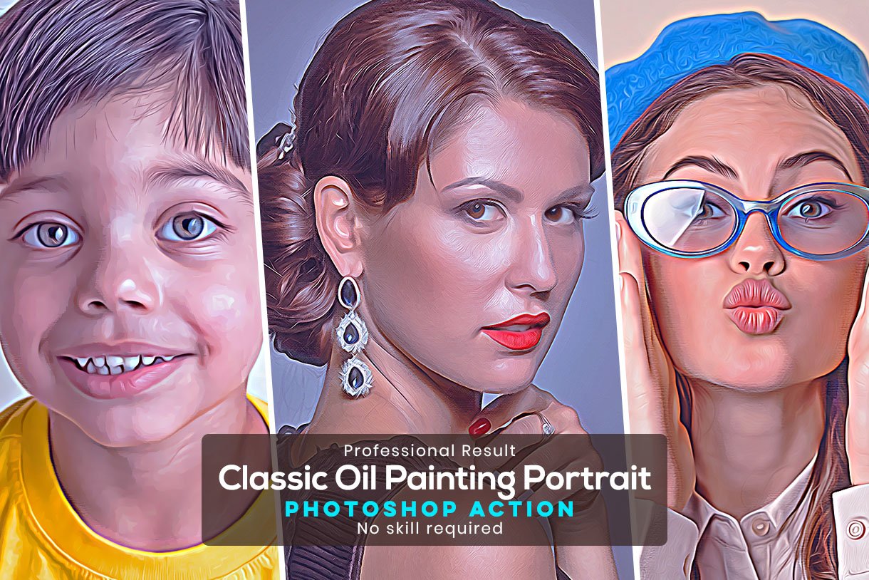 Classic Oil Painting Portraitcover image.