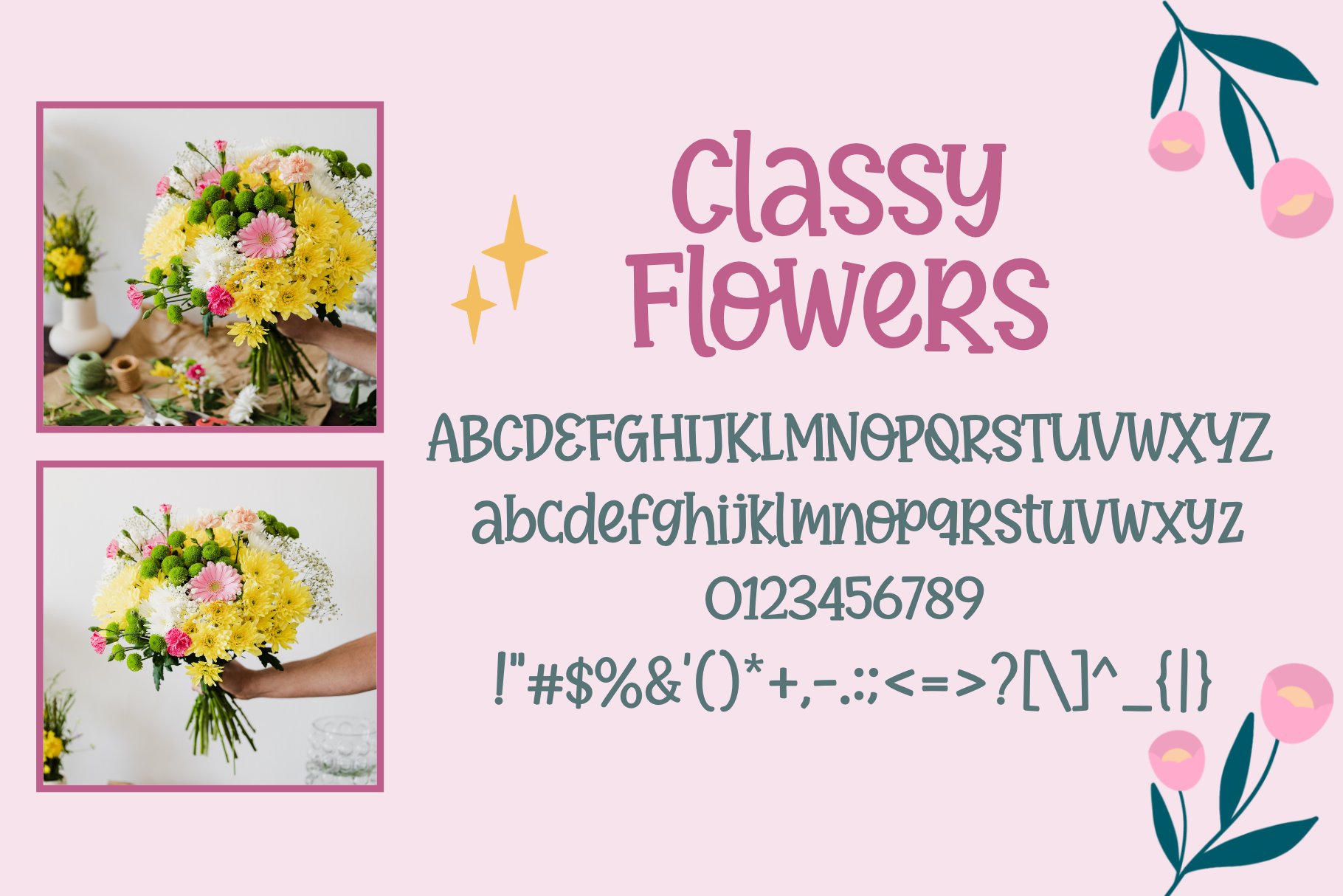 classy flower 8 719