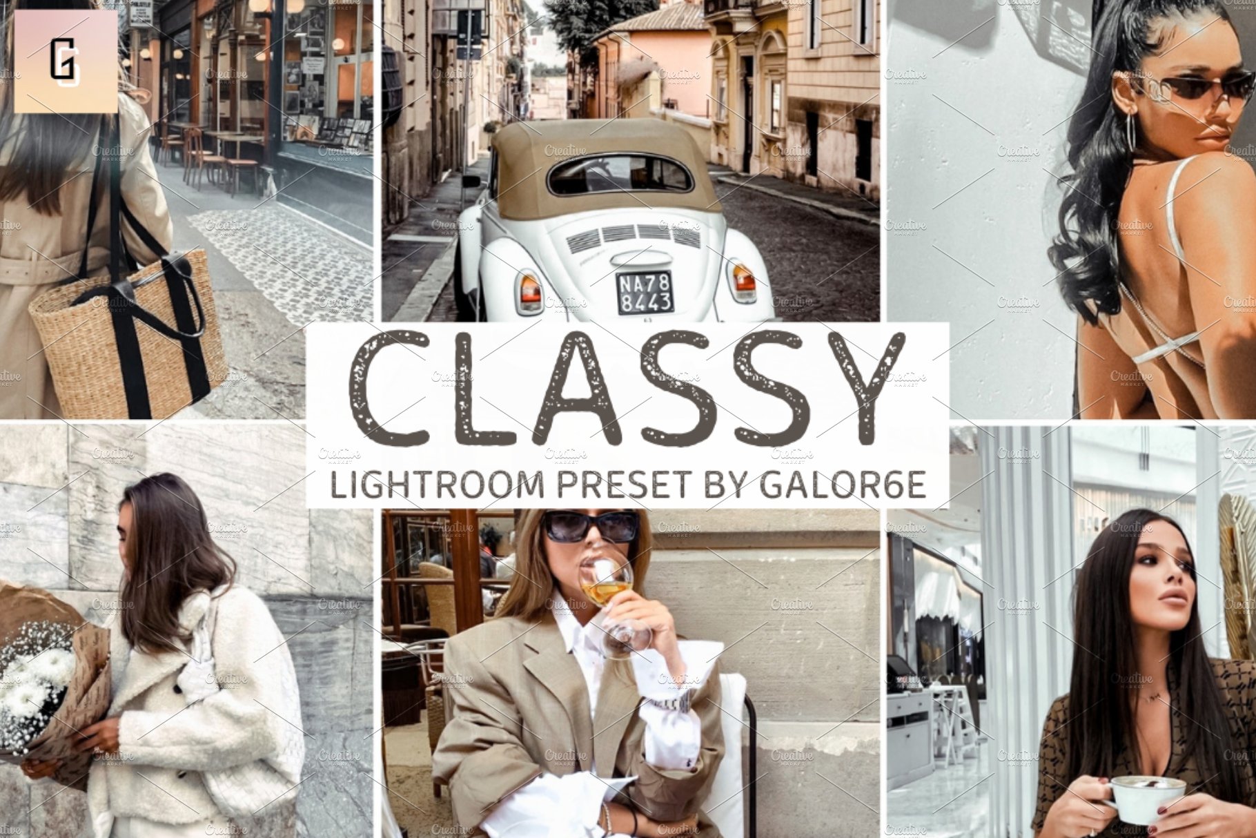 Lightroom Preset CLASSY by GALOR6Ecover image.