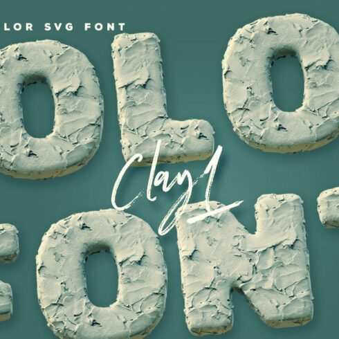 Clay 1 - Color Font cover image.