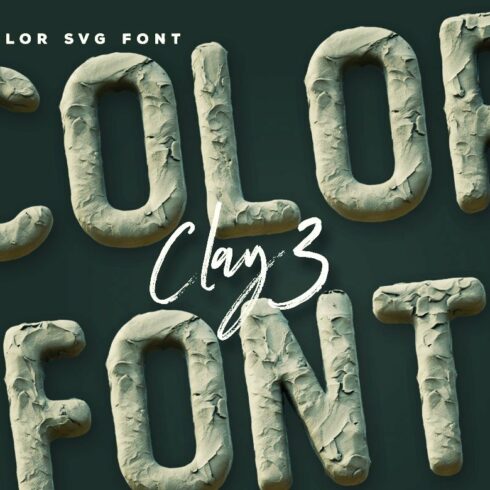 Clay 3 - Color Font cover image.