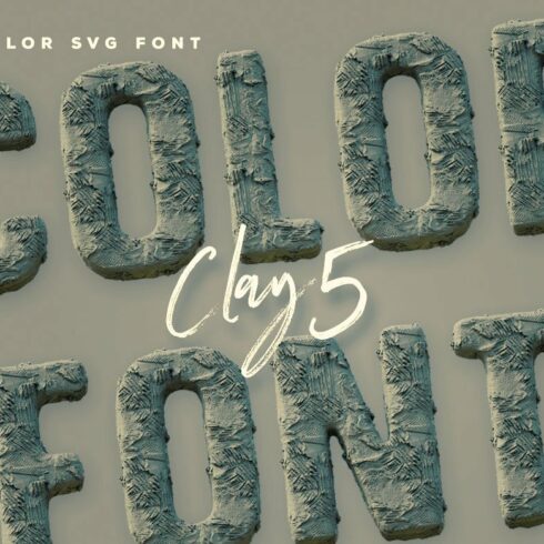 Clay 5 - Color Font cover image.