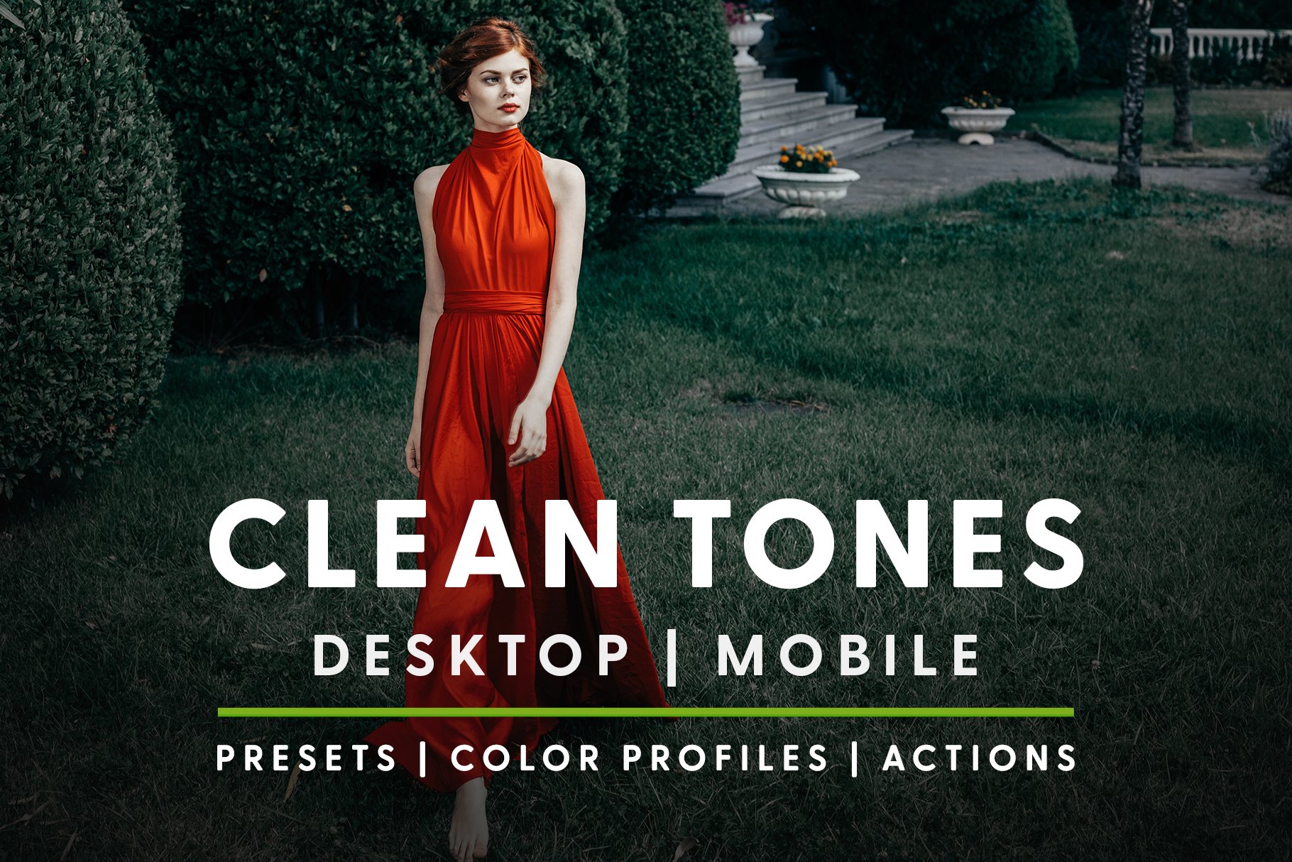 Clean Tones - Actions & Presetscover image.