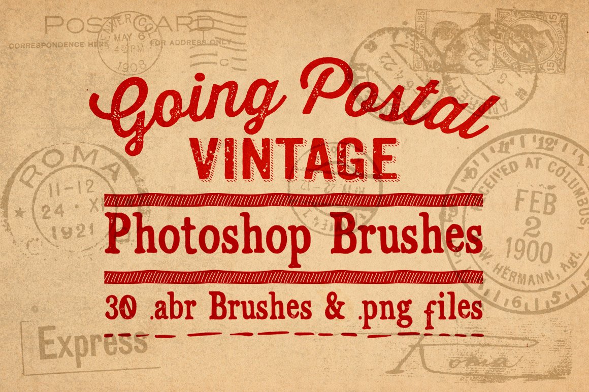 Going Postal Vintage PS Brushescover image.