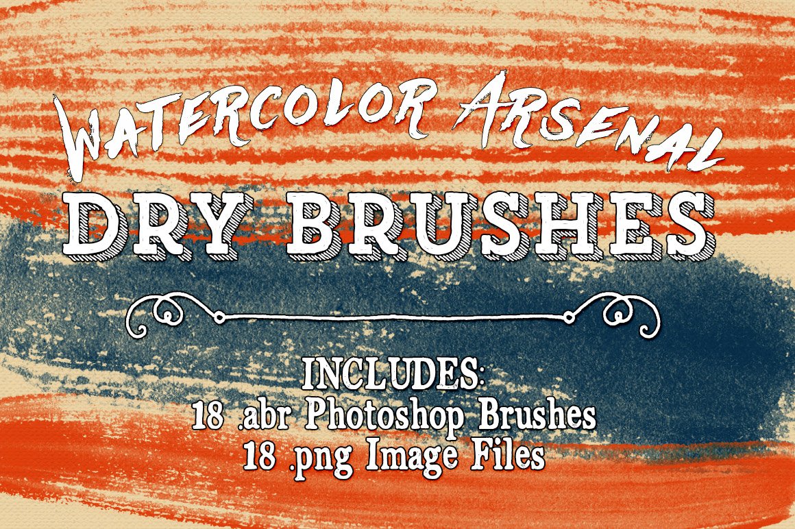 Watercolor Arsenal Dry Brushescover image.