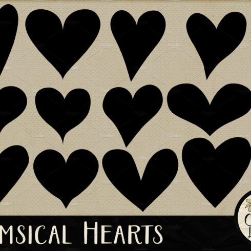 Heart Vector Shapes & Cutting Filescover image.