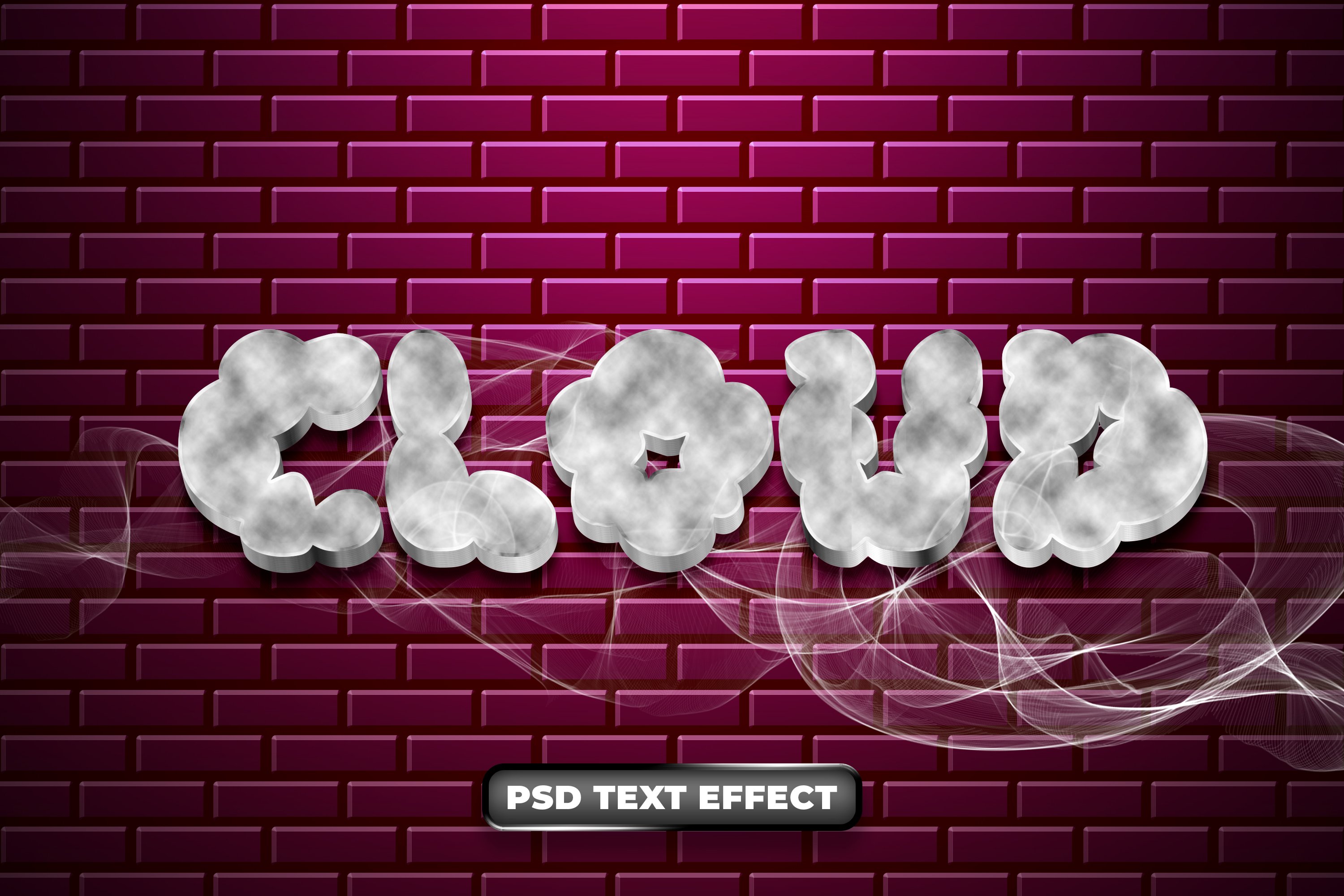 cloud text effect 457