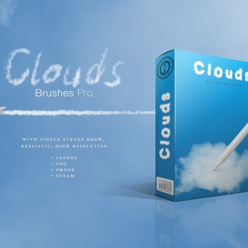 Clouds/Smoke Brushes Procover image.