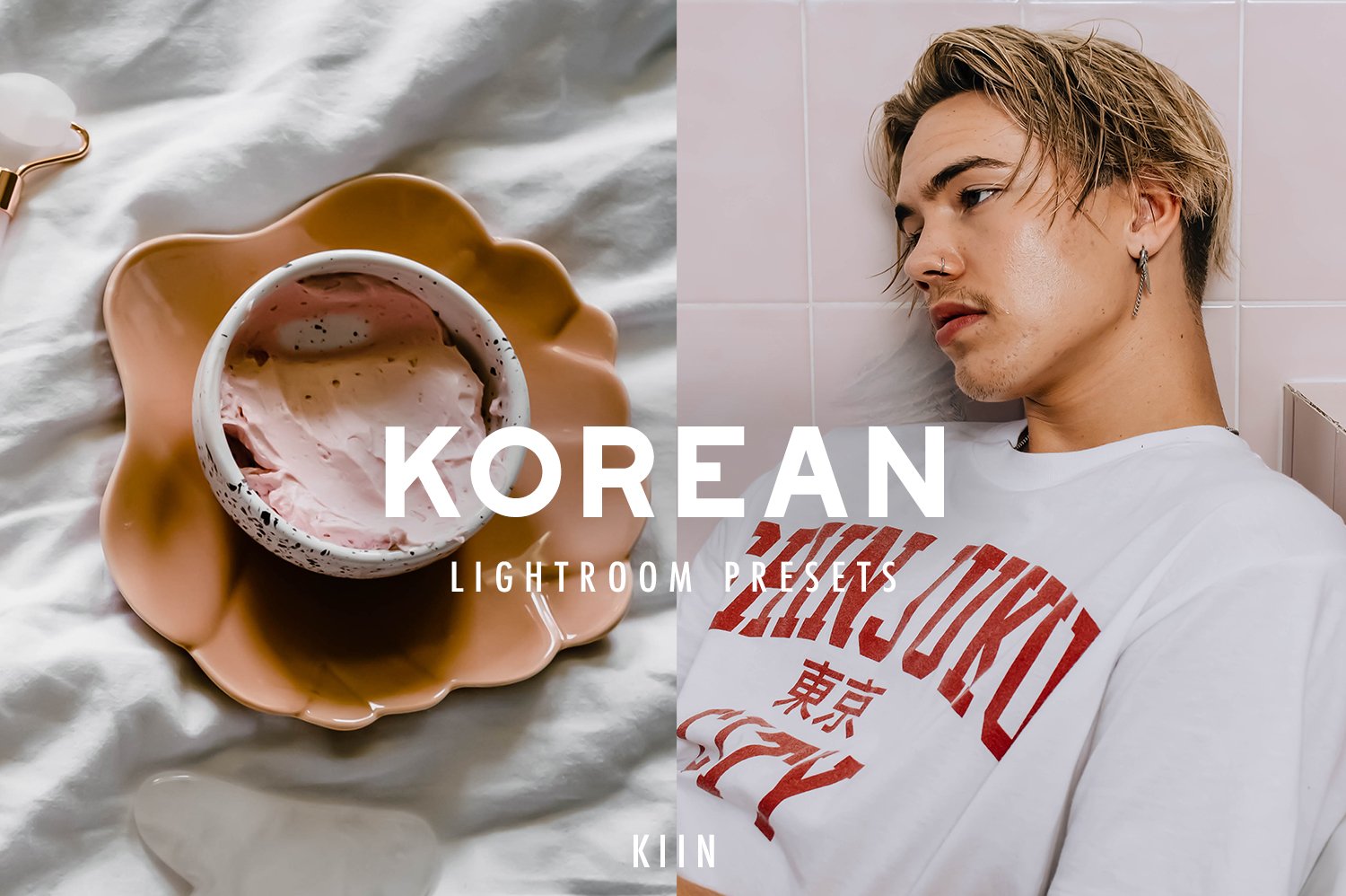 KOREAN AESTHETIC LIGHTROOM PRESETScover image.