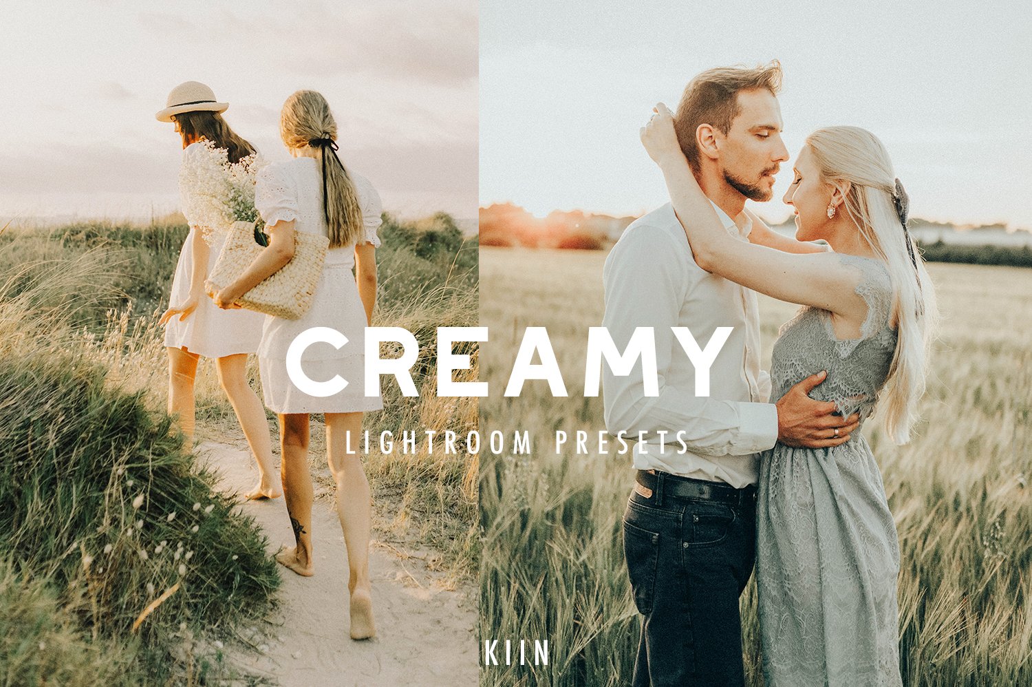 10 CREAMY LIGHTROOM PRESETScover image.