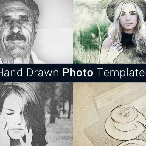 Hand Drawn Photo Templatecover image.