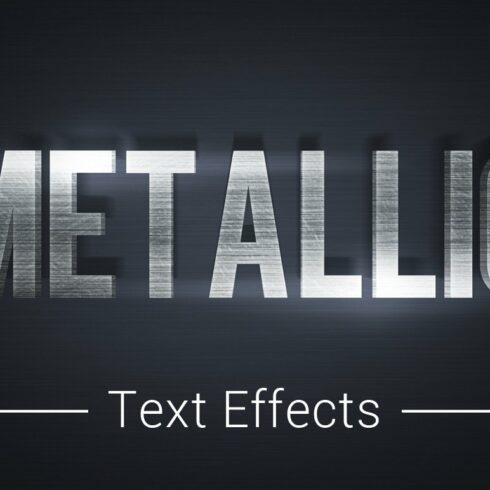 Metallic Text Effects Mockupcover image.