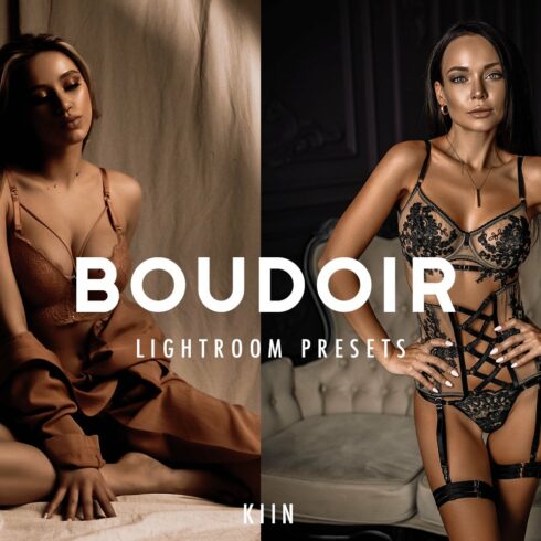 10 BOUDOIR LIGHTROOM PRESETScover image.