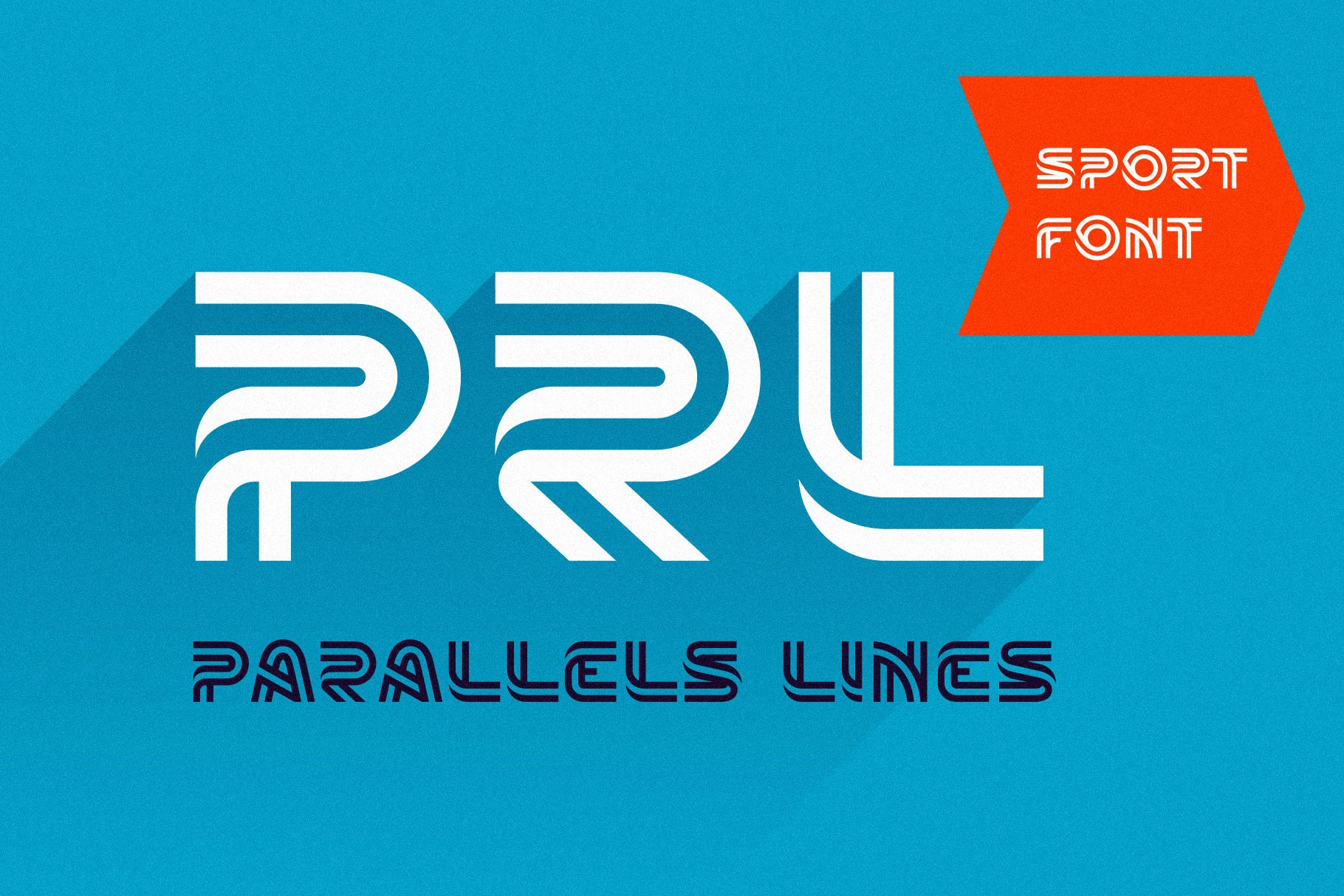 Parallels Lines font cover image.