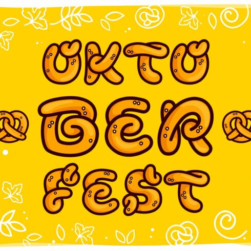 Oktoberfest font / pattern / icons cover image.