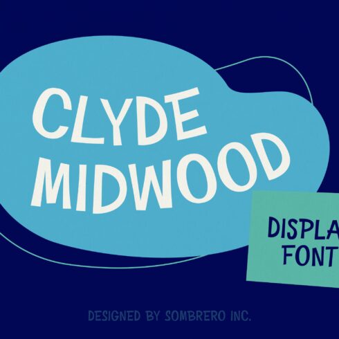 Clyde Midwood - Offbeat Display Font cover image.