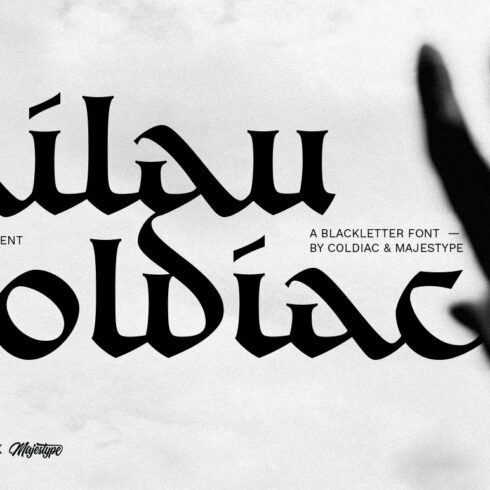 Kilau - Blackletter Font cover image.