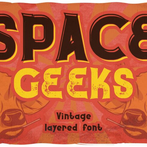 Space Geeks + 4 t-shirt designs cover image.