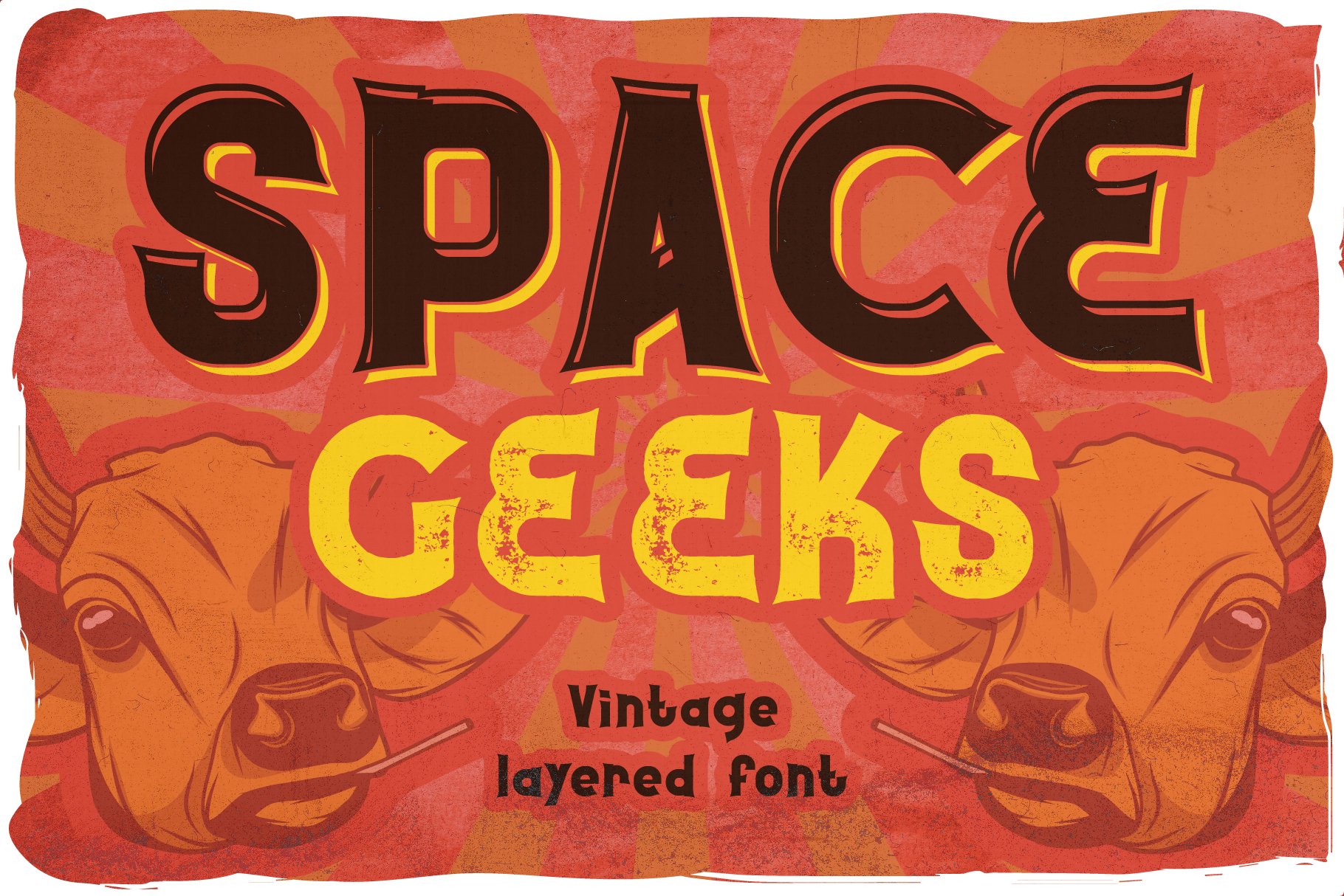 Space Geeks + 4 t-shirt designs cover image.