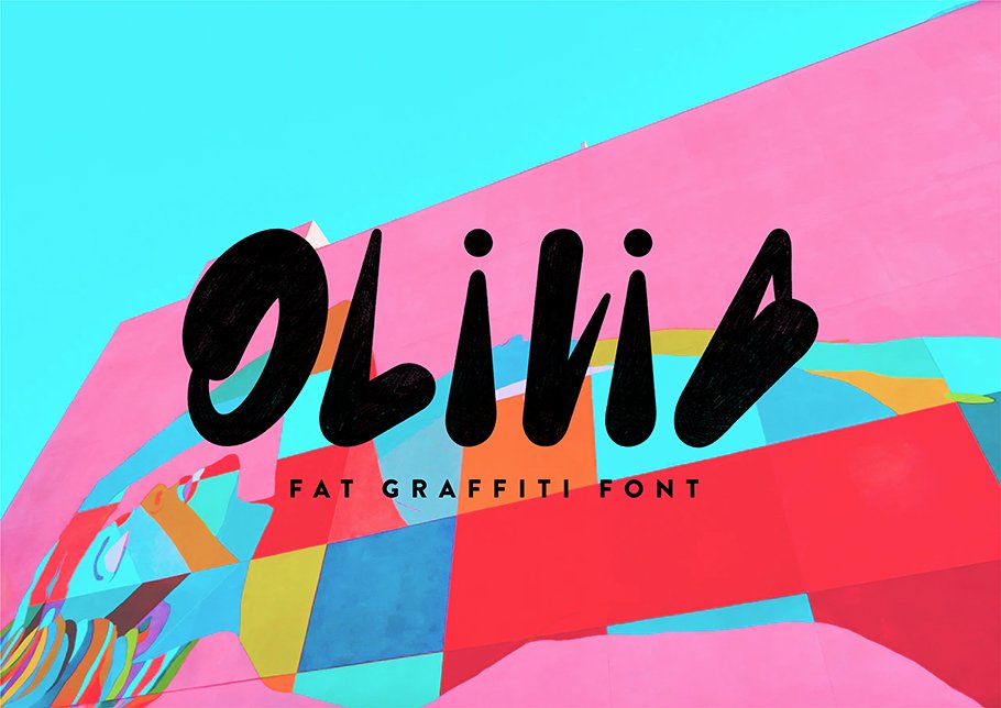 Olivia - Font Family cover image.