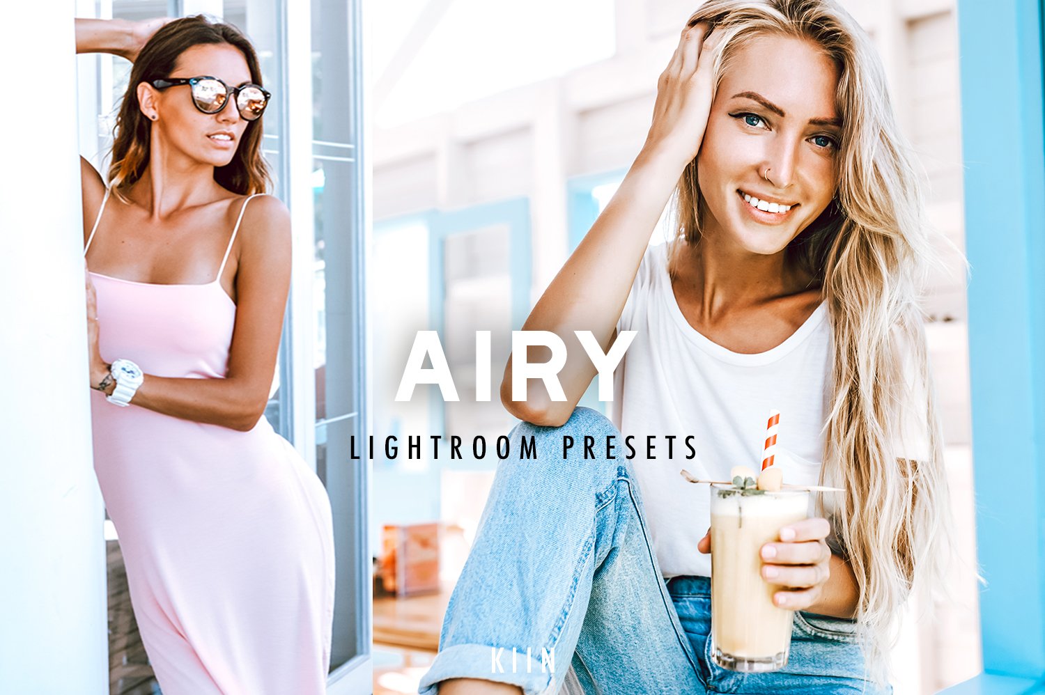 AIRY & BRIGHT LIGHTROOM PRESETScover image.