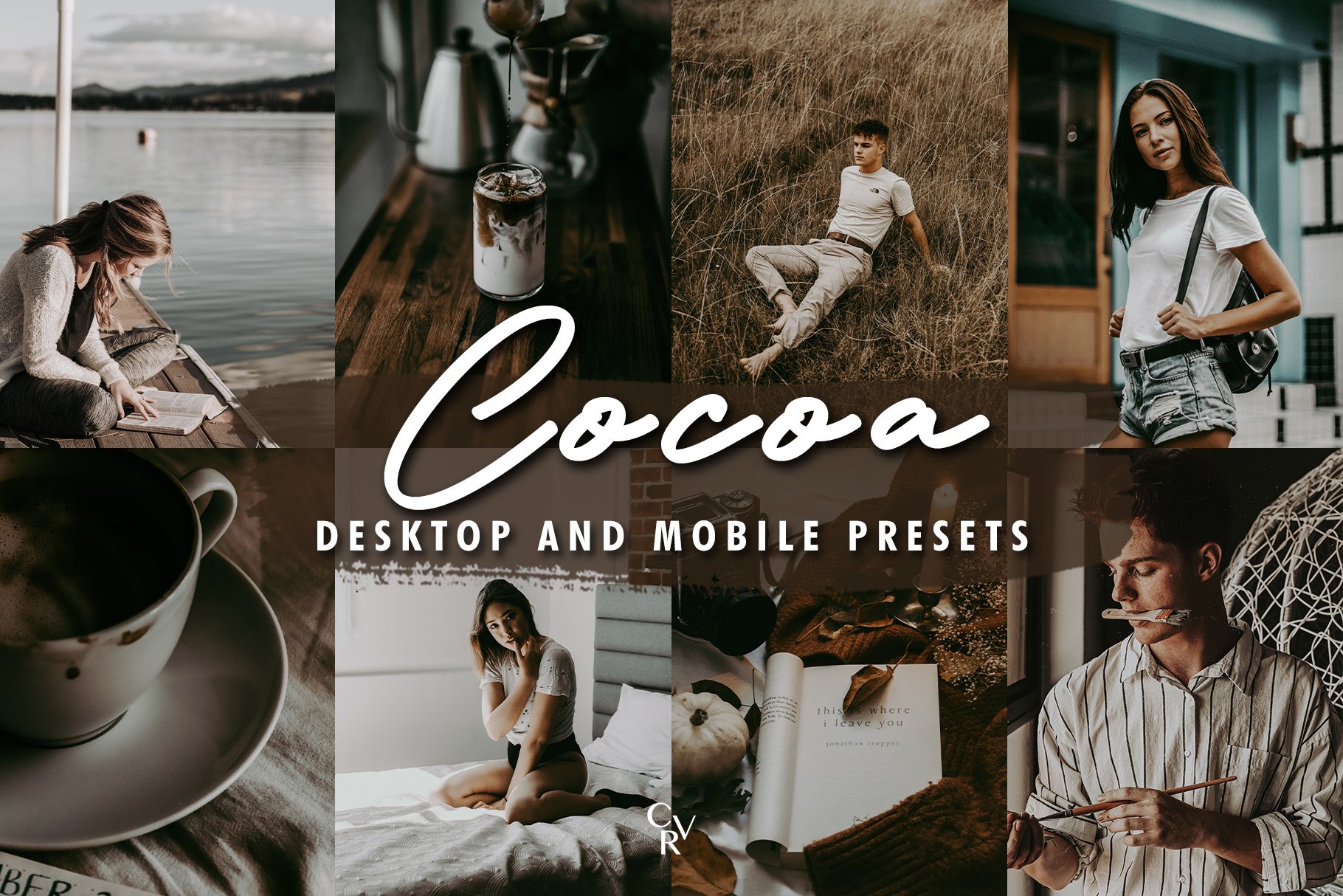 10 Cocoa Lightroom Presetscover image.