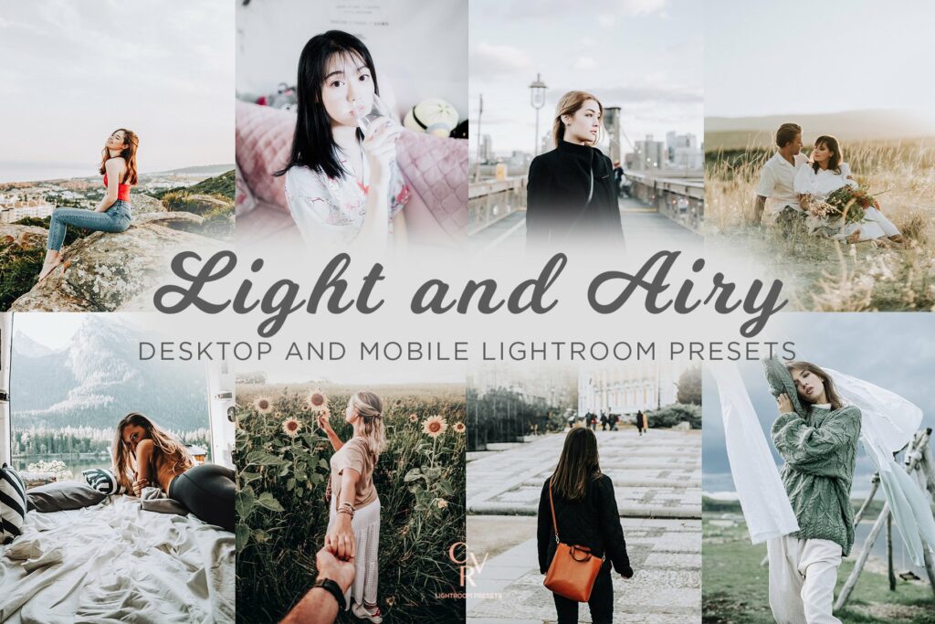 6 Light and Airy Lightroom Presets MasterBundles