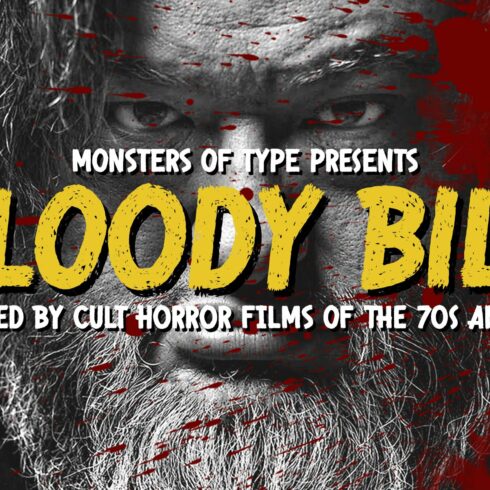 Bloody Bill Typeface cover image.