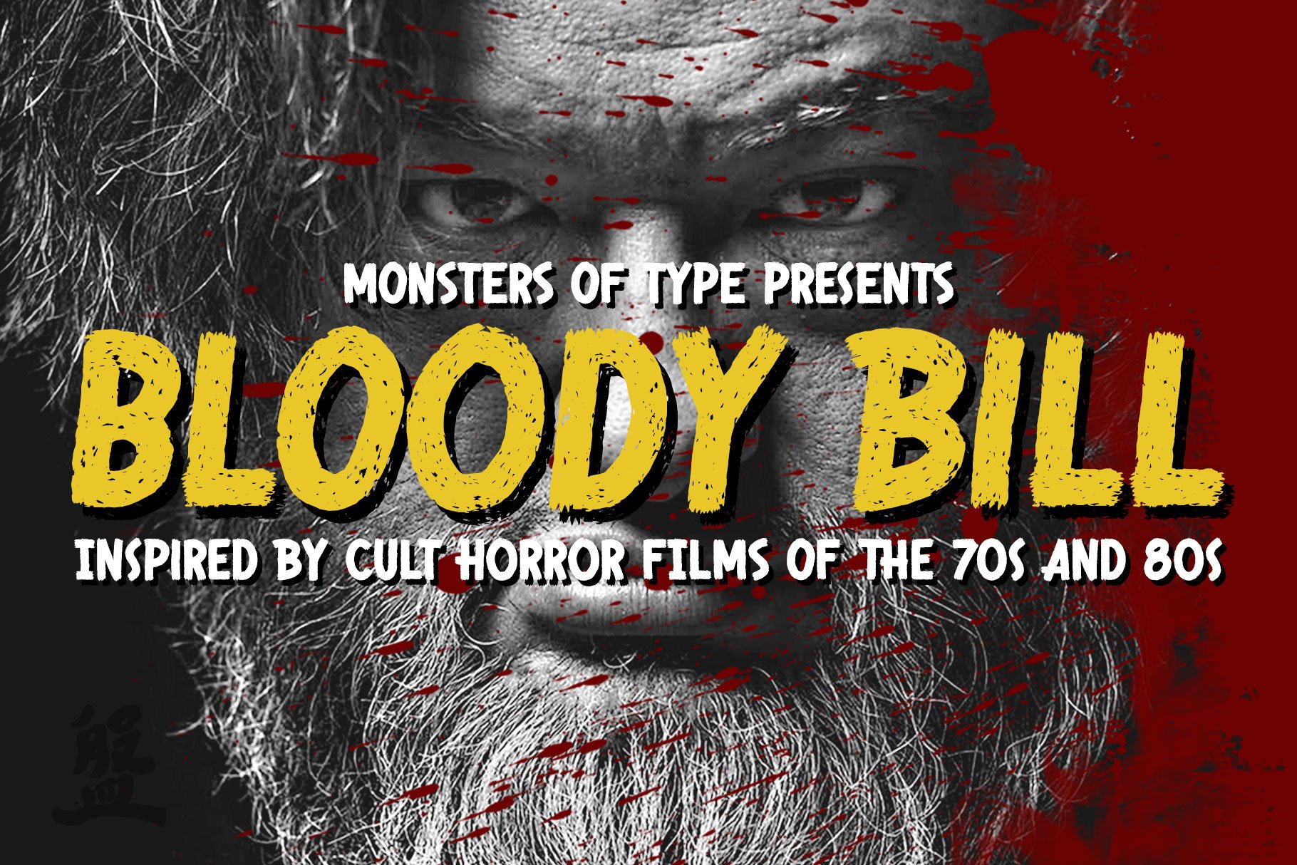 Bloody Bill Typeface cover image.