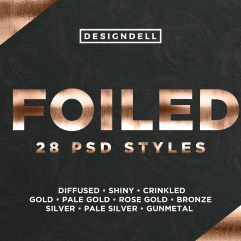 Foiled Photoshop Stylescover image.