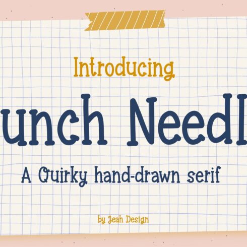 The Punch Needle Font cover image.