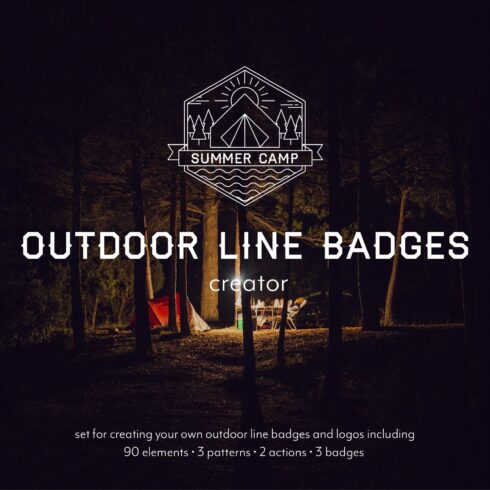 Outdoor Line Badges Creatorcover image.