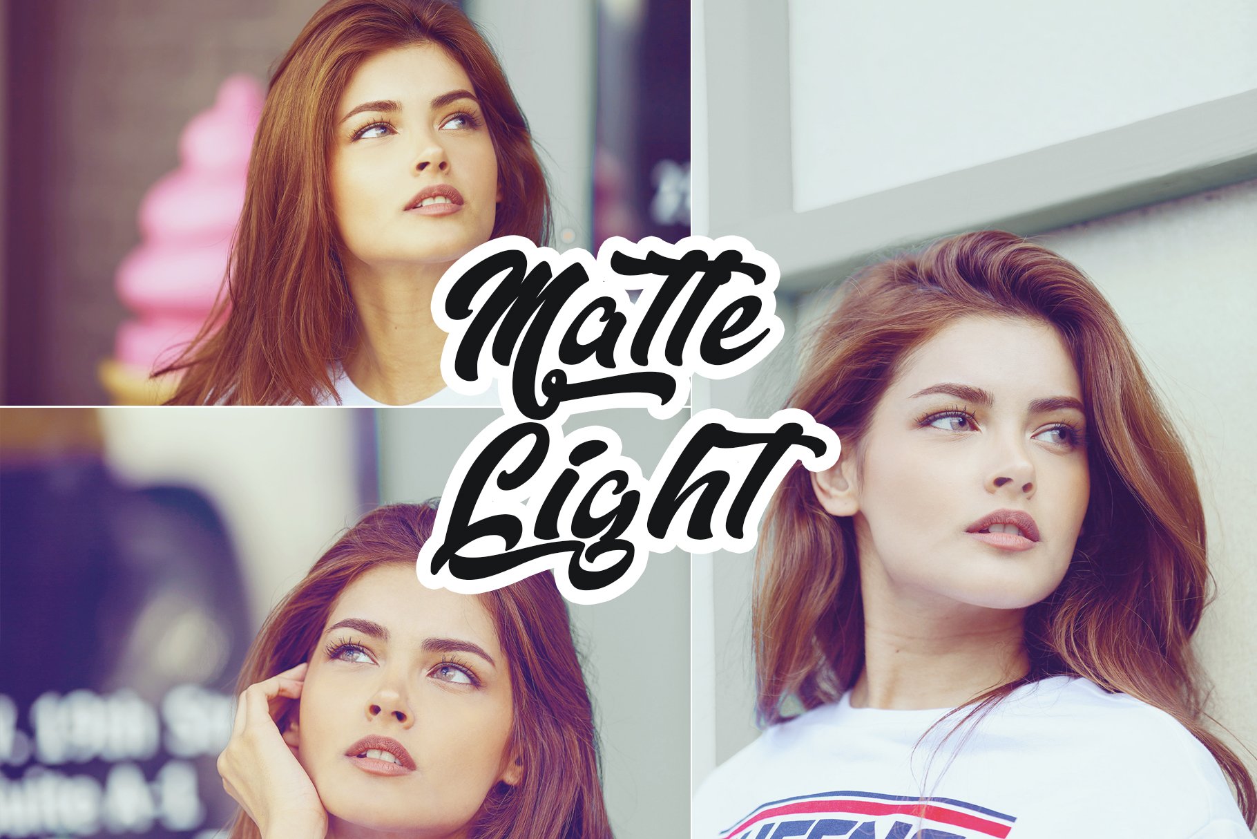 Matte Light Photoshop Actioncover image.