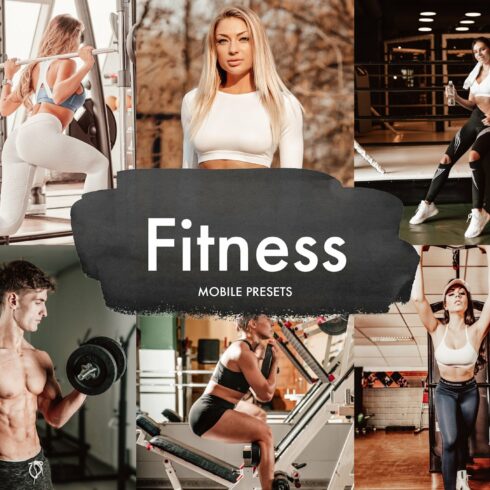 6 Fitness Mobile Lightroom Presetscover image.