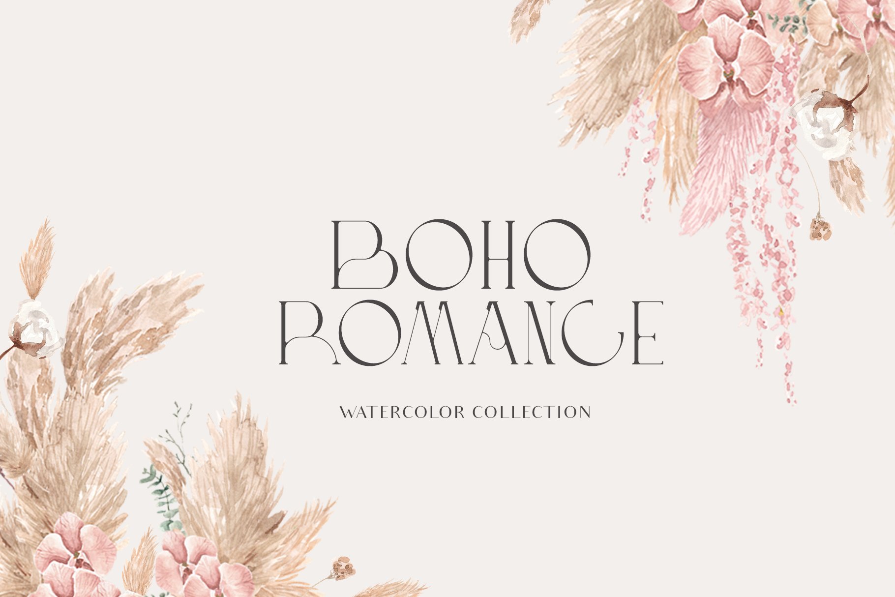 Boho Romance- Floral Set cover image.