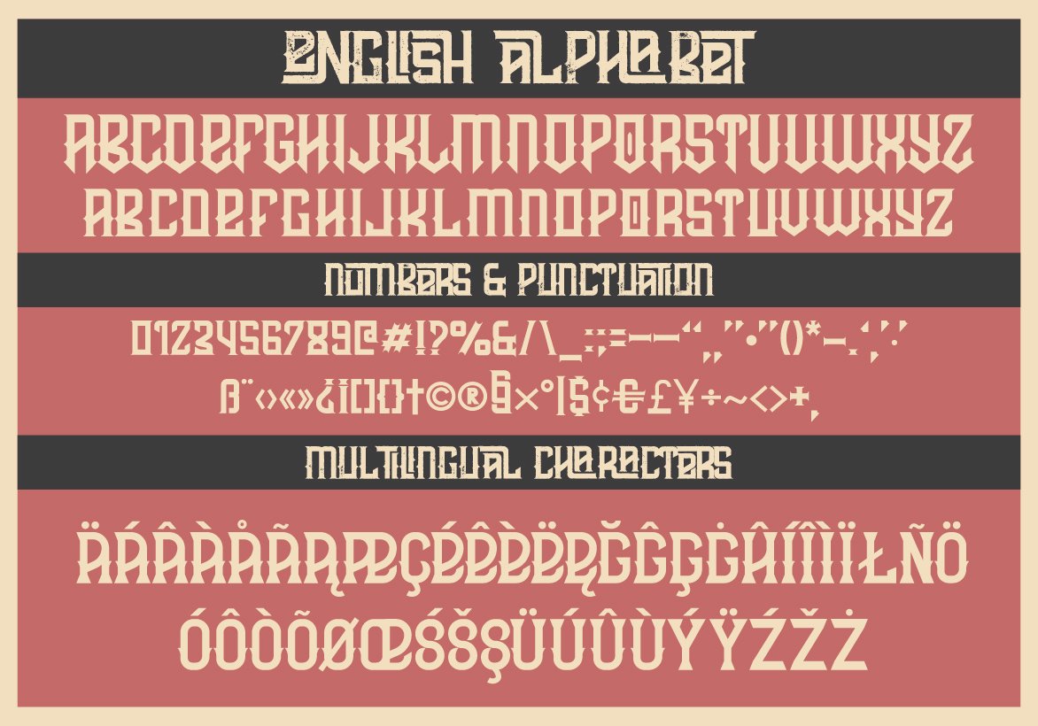 Crazy Barber font with bonuses preview image.