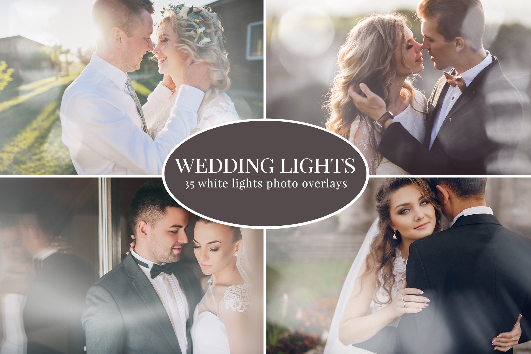 Wedding Lights photo overlayscover image.
