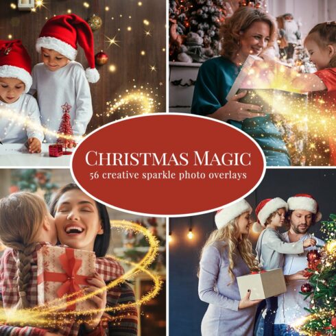 Christmas Magic photo overlayscover image.