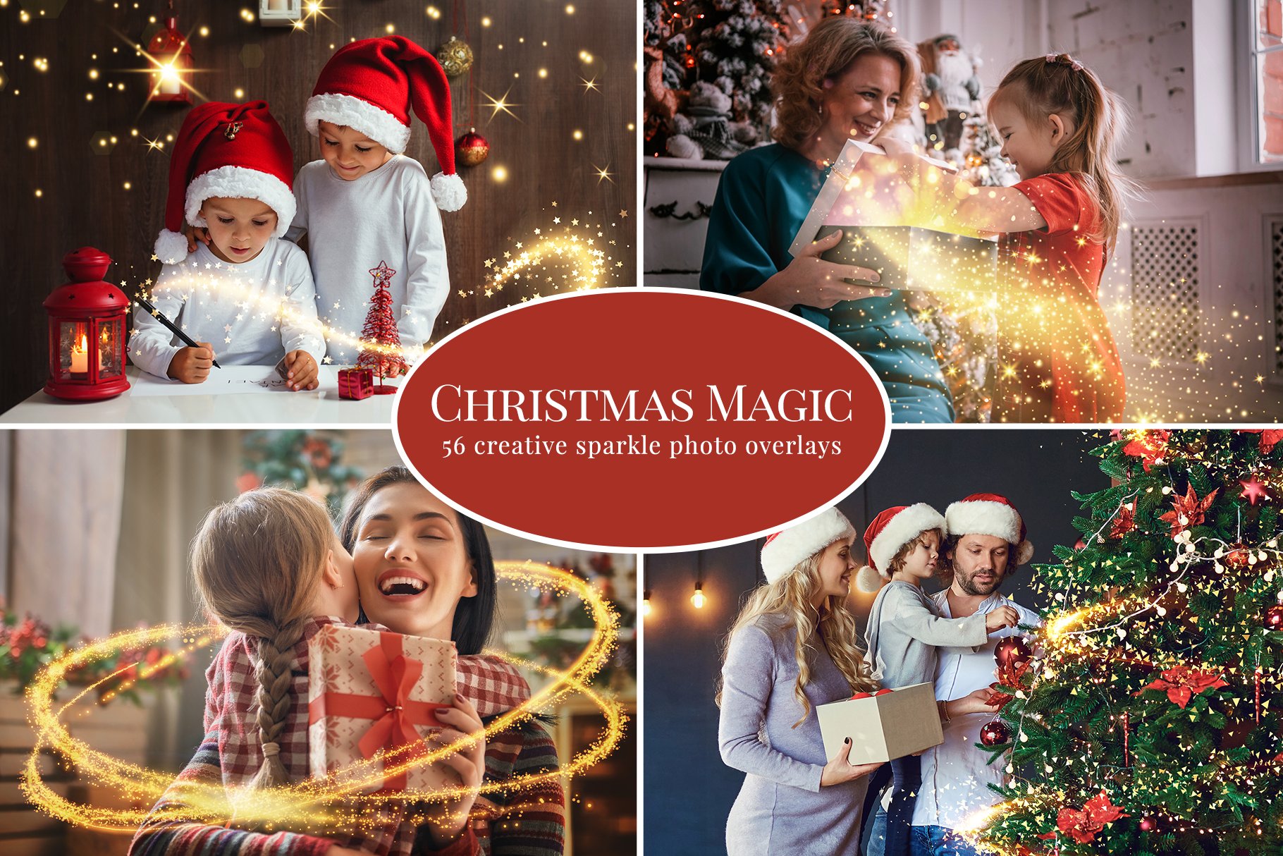 Christmas Magic photo overlayscover image.