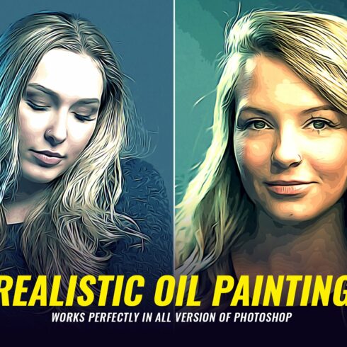 Realistic Oil Painting FXcover image.