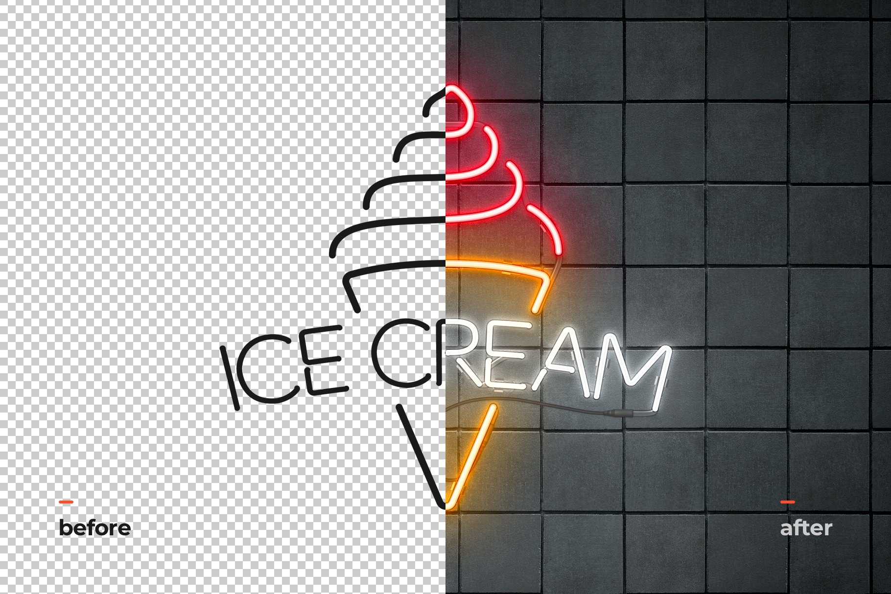 cm preview neon sign kit 03 before after 01 953
