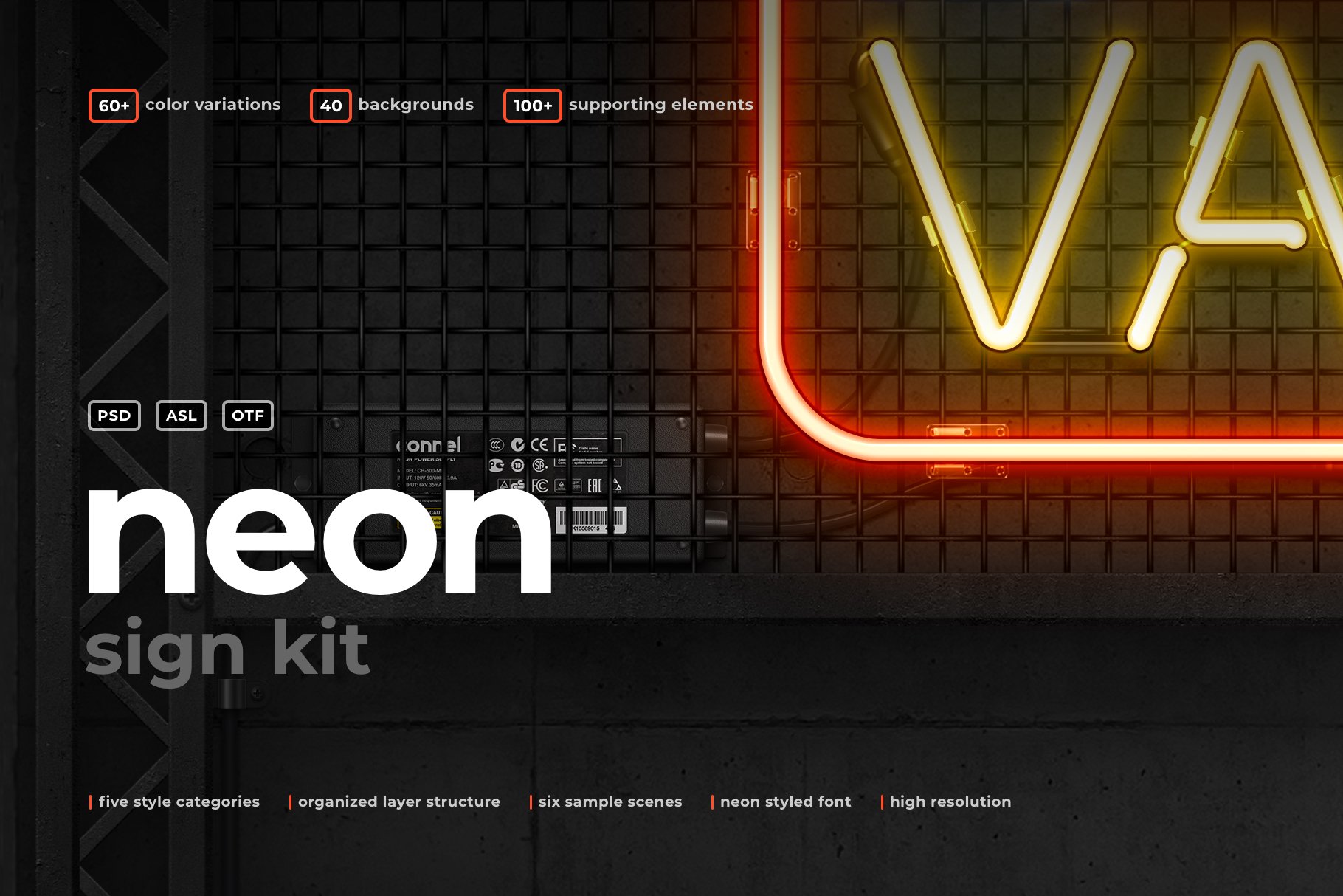 Neon Sign Kitcover image.