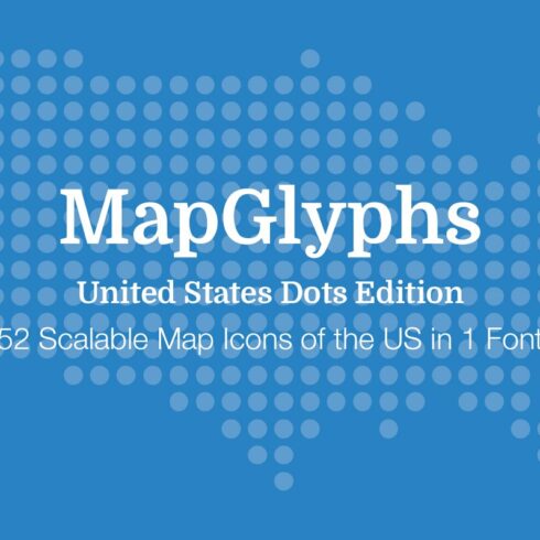 MapGlyphs Dots - United States cover image.